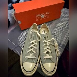 Converse Chucks Canvas Gray Women 9 Men 7